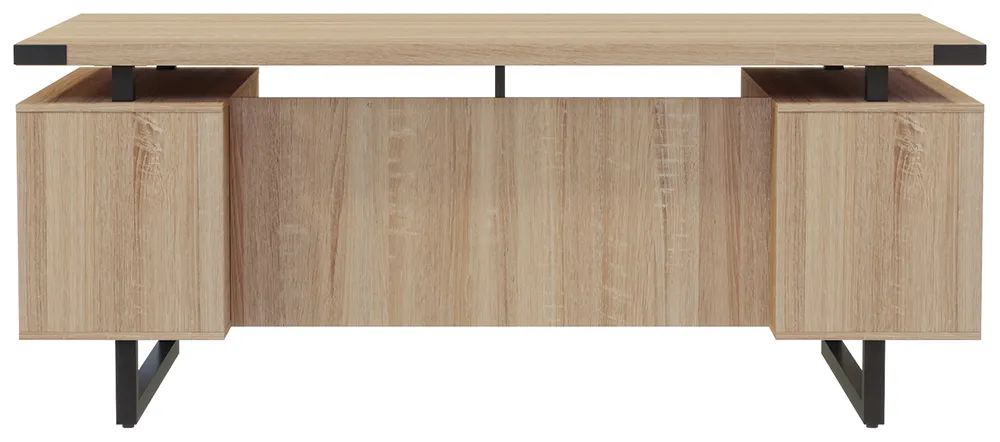Double Pedestal Desk with Drawers
