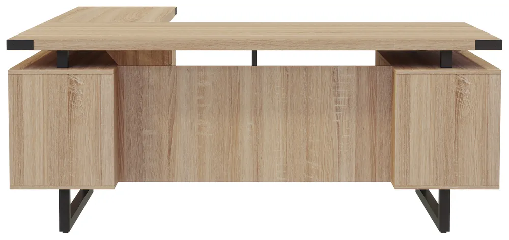 L Shaped Desk with Drawers
