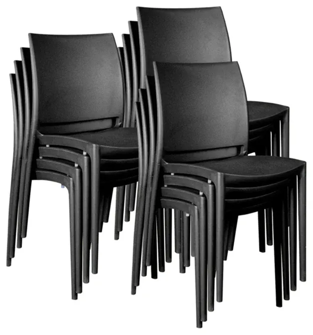 Stacking Chairs - 12 Pack