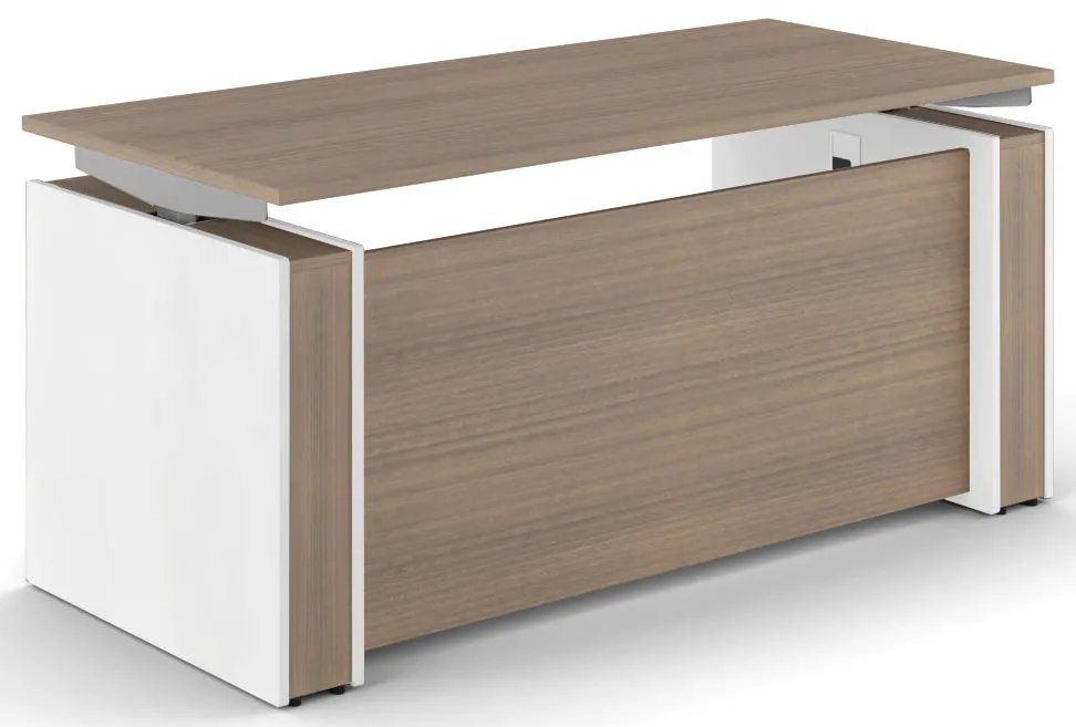 fullsize height adjustable sit stand desk 1
