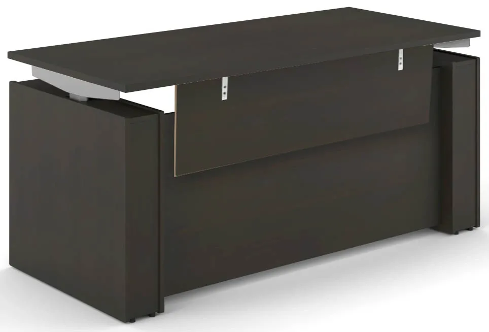 Sit Stand Desk with Modesty Panel