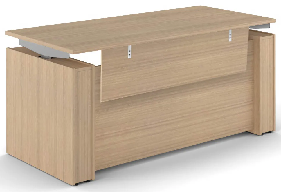 Sit Stand Desk with Modesty Panel