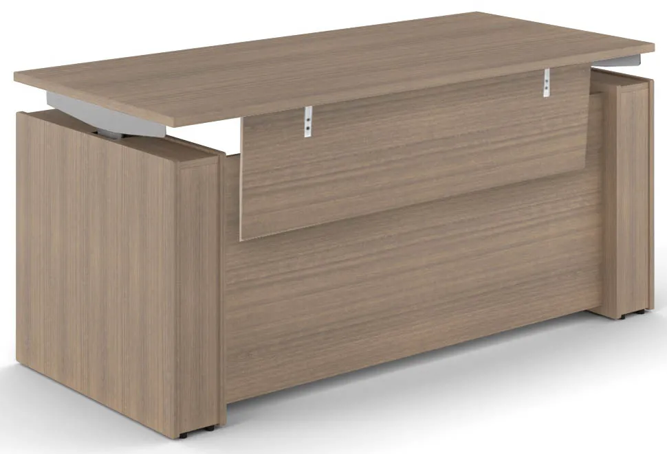 Sit Stand Desk with Modesty Panel