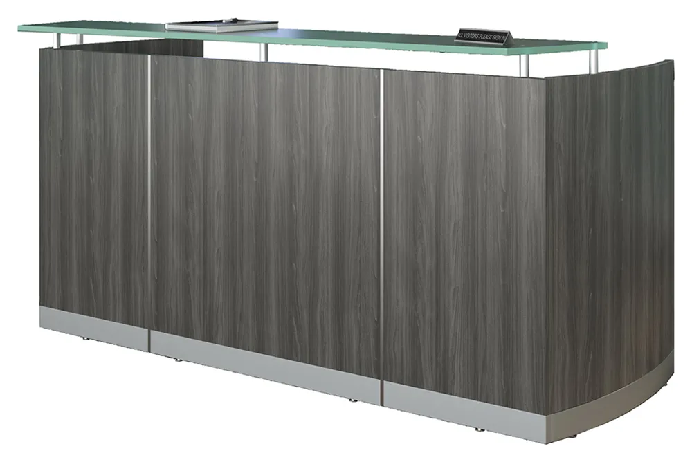 small reception desk with drawers 2