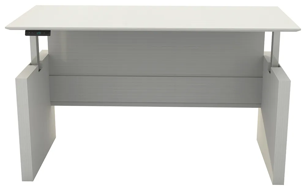 small sit to stand height adjustable desk 5