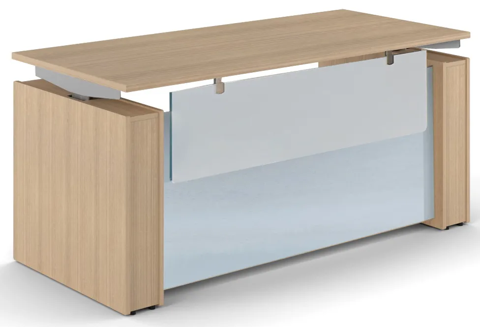 Sit Stand Desk with Modesty Panel