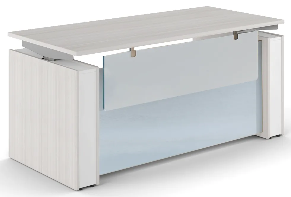 Sit Stand Desk with Modesty Panel