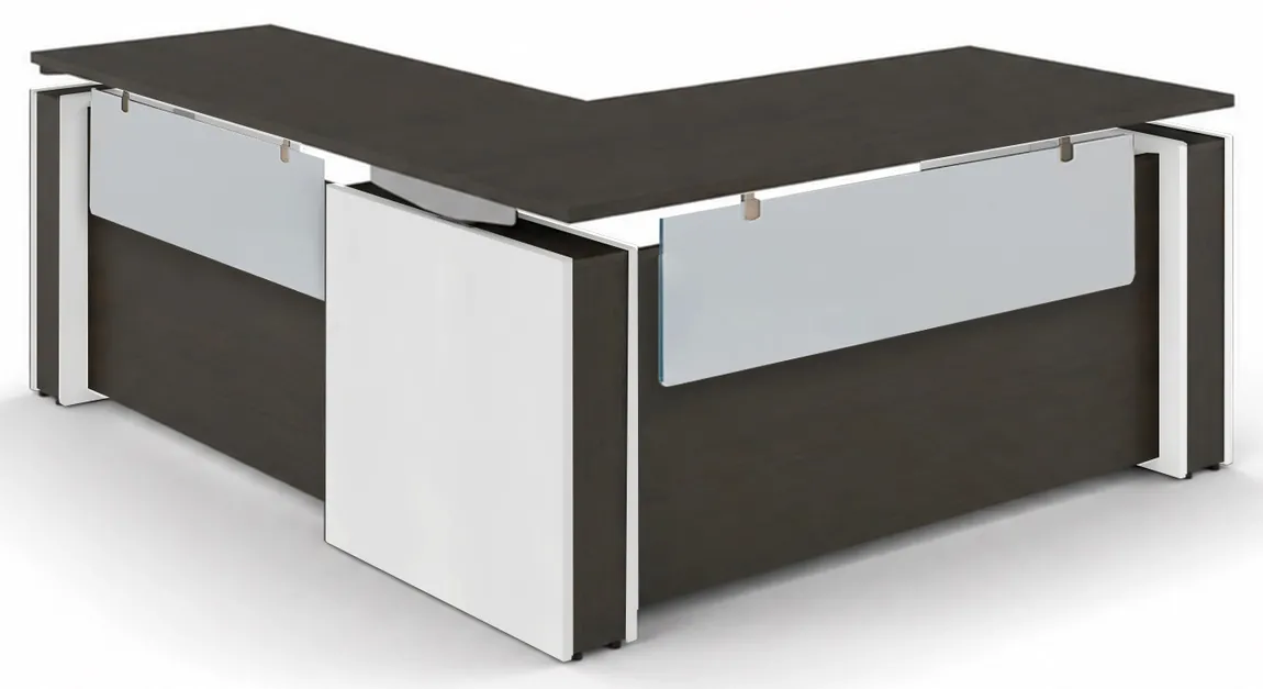 fullsize adjustable height l shaped desk 1