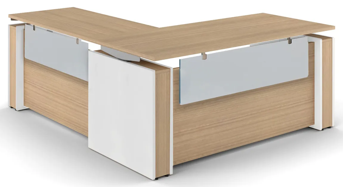 fullsize adjustable height l shaped desk 1