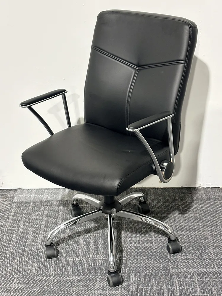 fullsize conference room chair with flip up arms 1