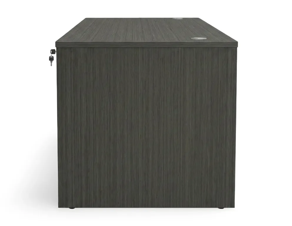small rectangular desk with drawers 3