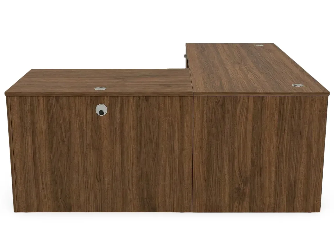 small l shaped desk with drawers 4