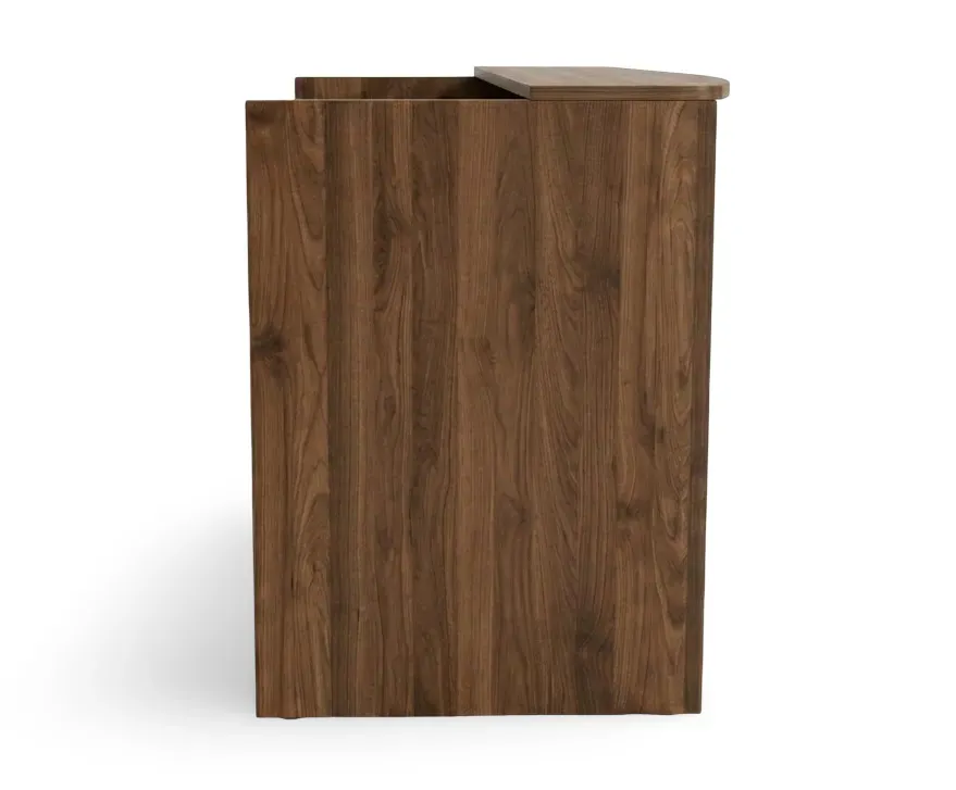 small front reception desk with drawers 4