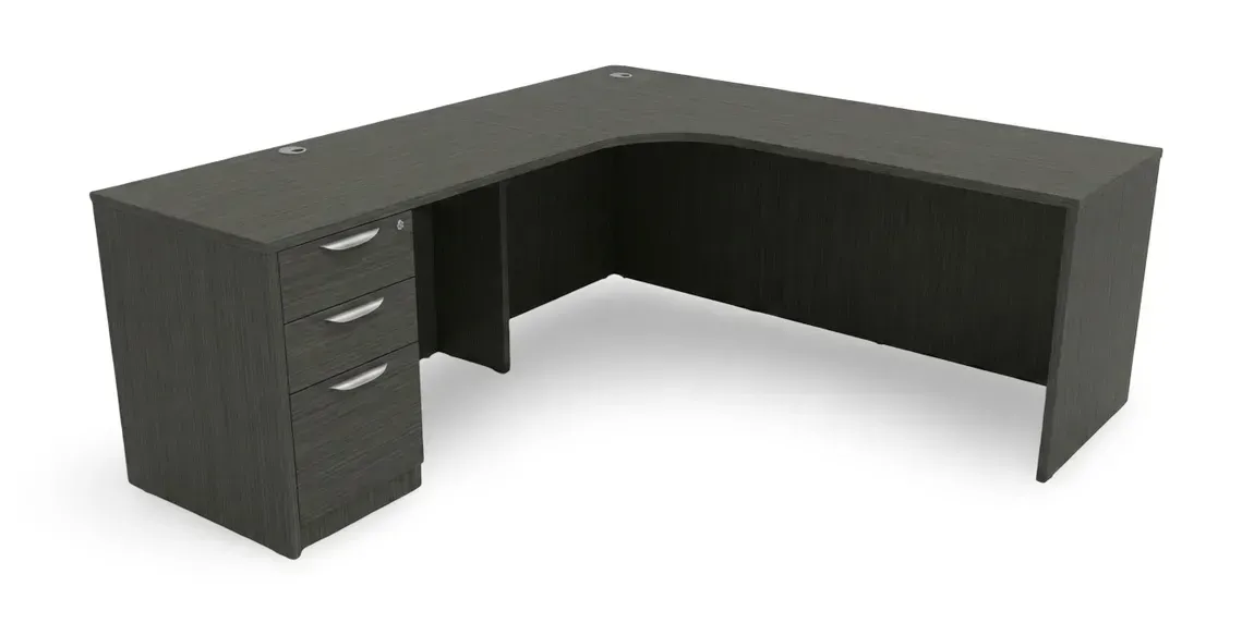 L Shaped Credenza Desk