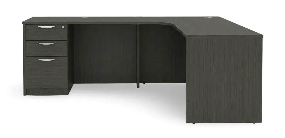 L Shaped Credenza Desk