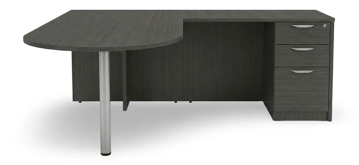 L-Shaped Peninsula Desk