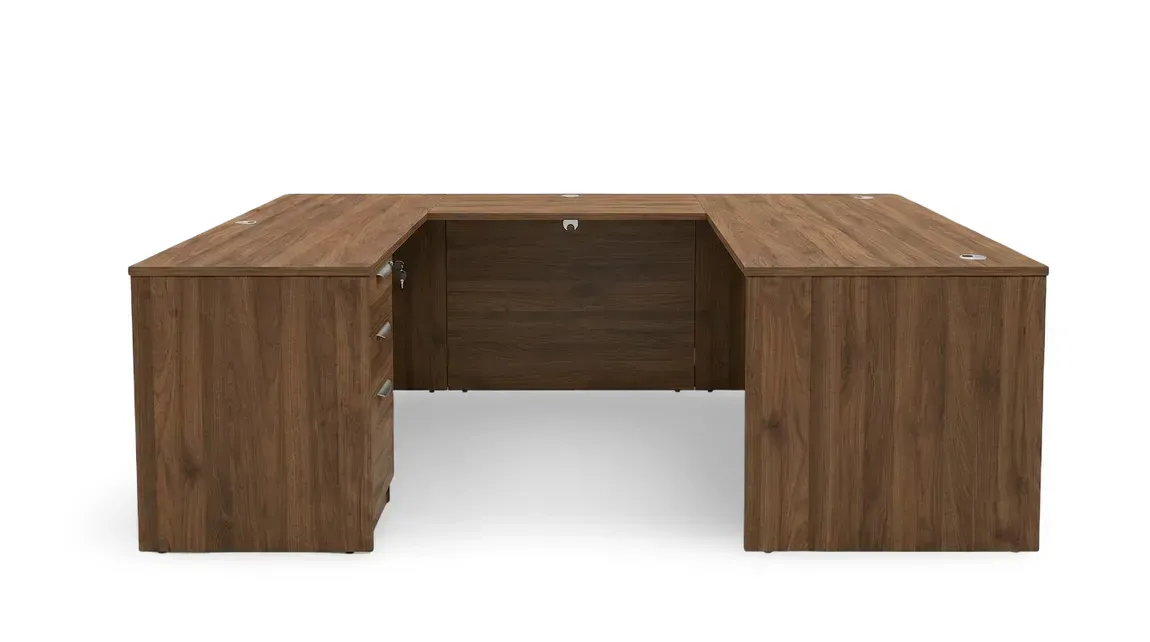 small u shaped desk 3