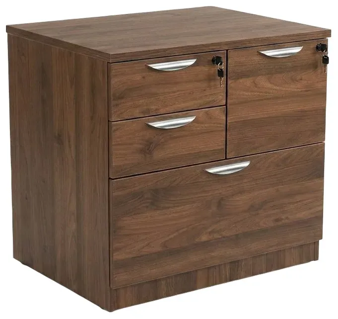 fullsize combo pedestal drawers 1