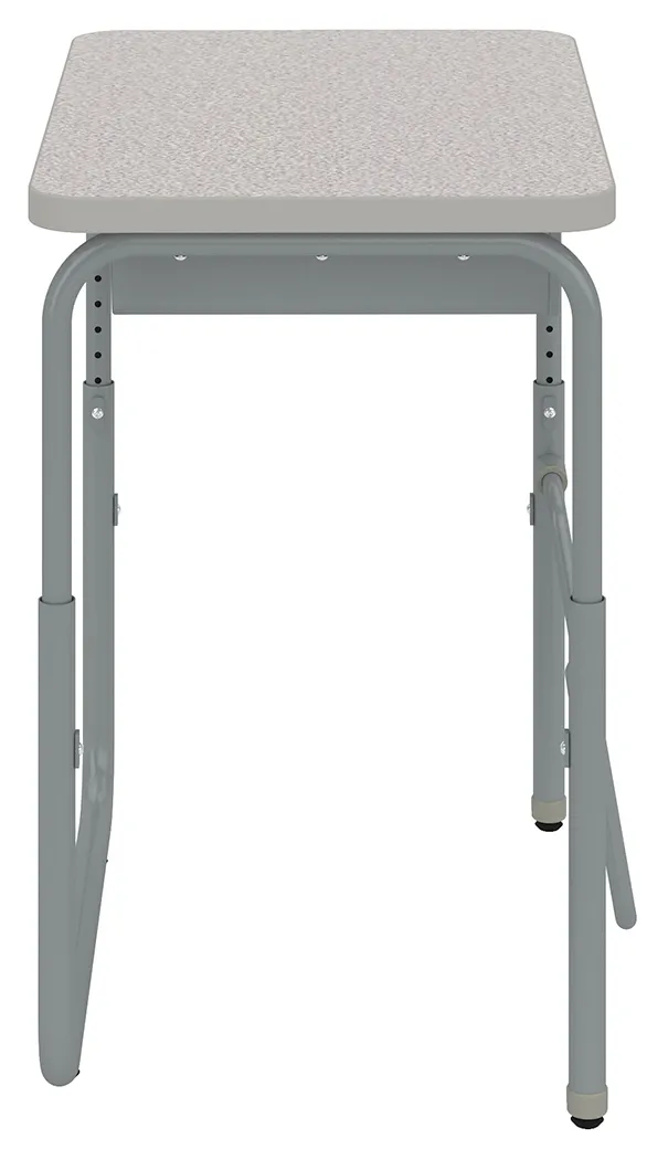 Height Adjustable School Desk with Footrest