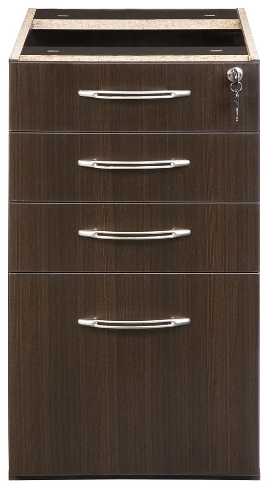 small 4 drawer pedestal for aberdeen credenzas 2