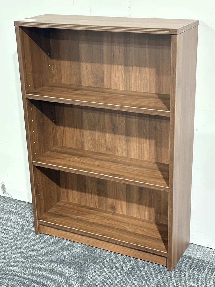 Walnut 3 Shelf Bookcase