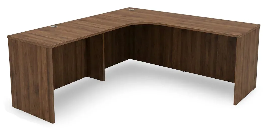 L Shaped Credenza Desk Shell