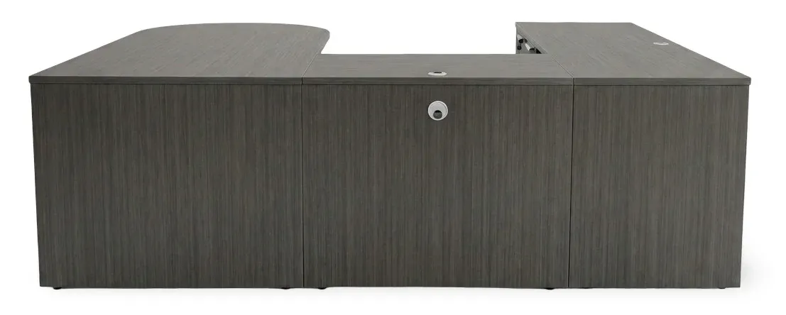 U Shaped Peninsula Desk