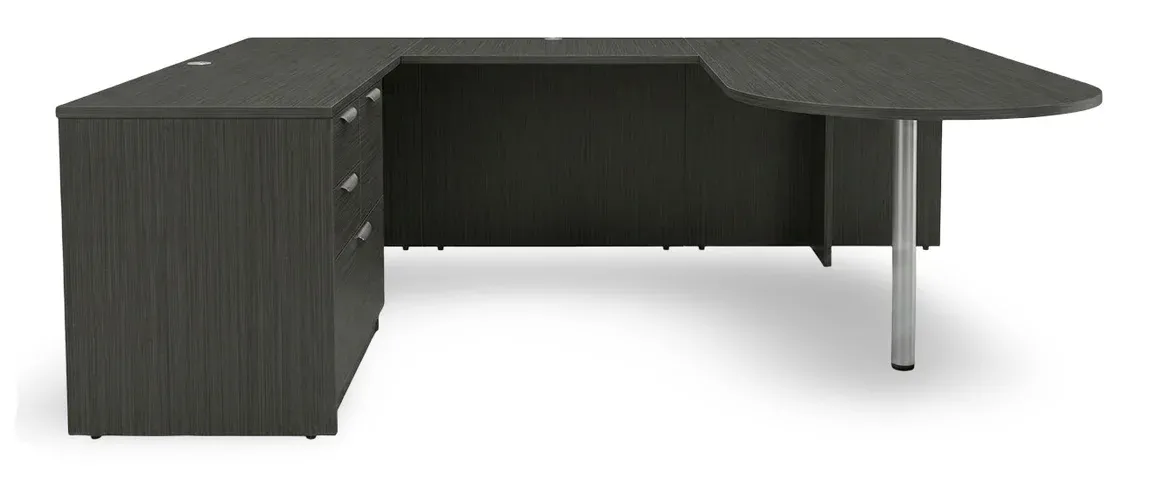 U Shaped Peninsula Desk