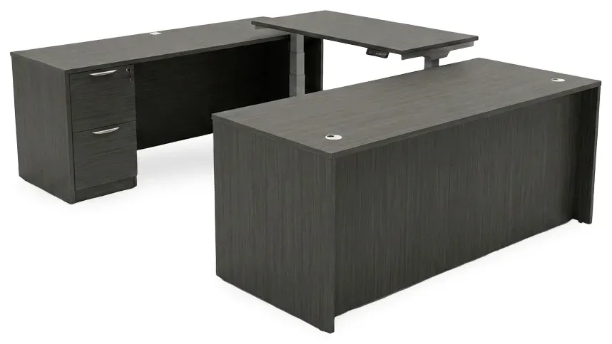 U Shaped Standing Desk