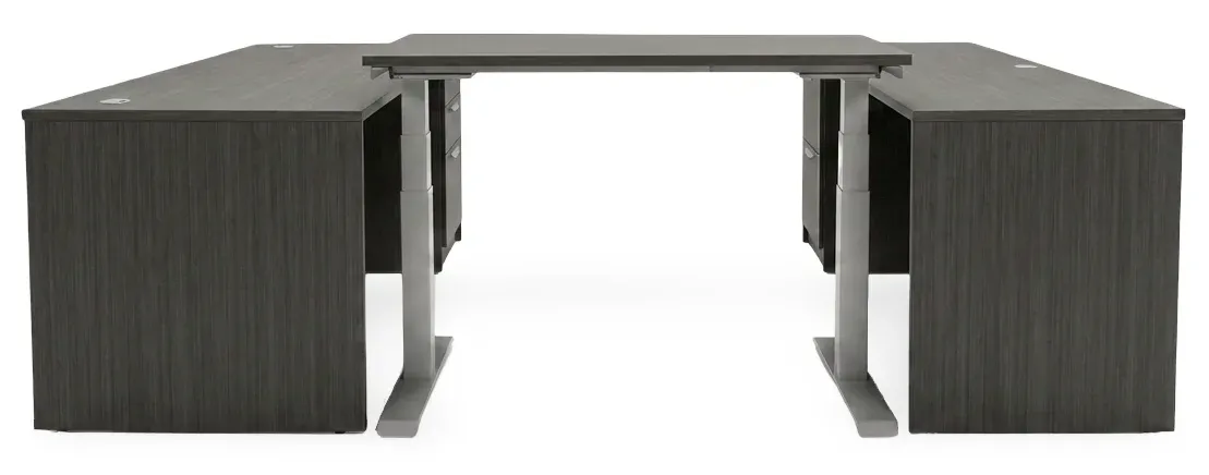 U Shaped Standing Desk