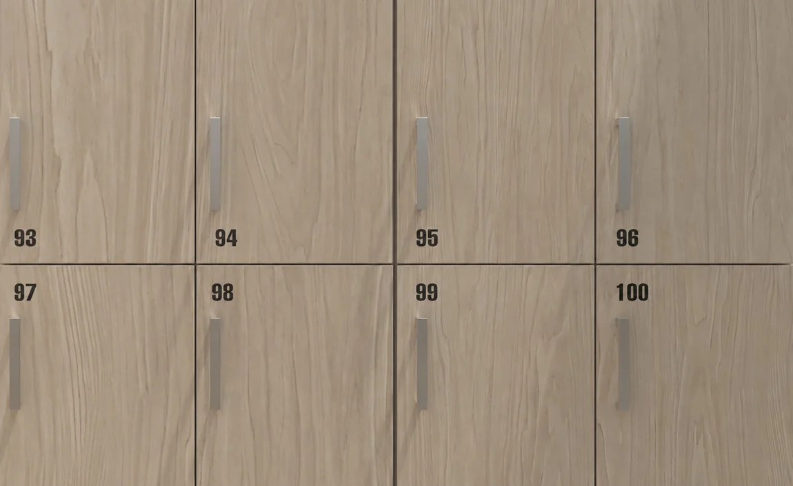 Locker Number Stickers Set of 100