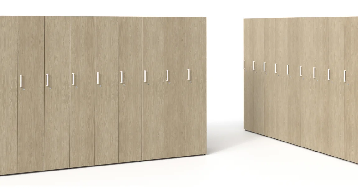 Laminate Wardrobe Lockers