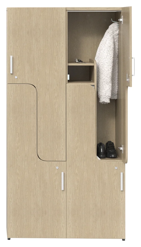 Wardrobe Lockers with Key Locks