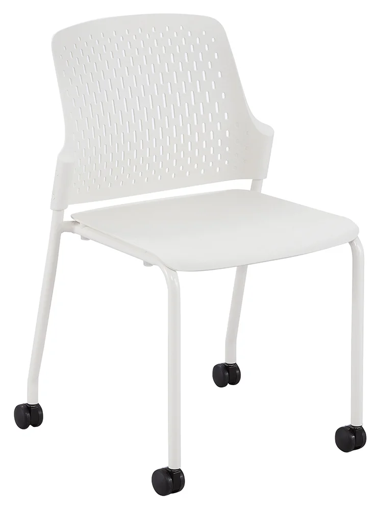 Stacking Chairs with Casters - 4 Pack