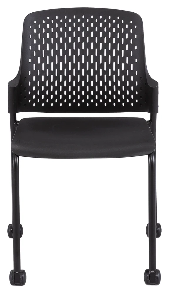 Stacking Chairs with Casters - 4 Pack