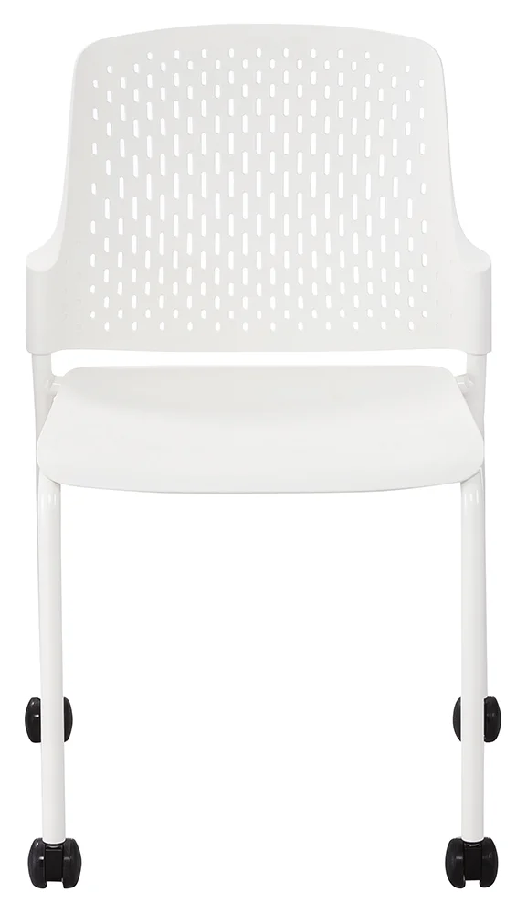 Stacking Chairs with Casters - 4 Pack
