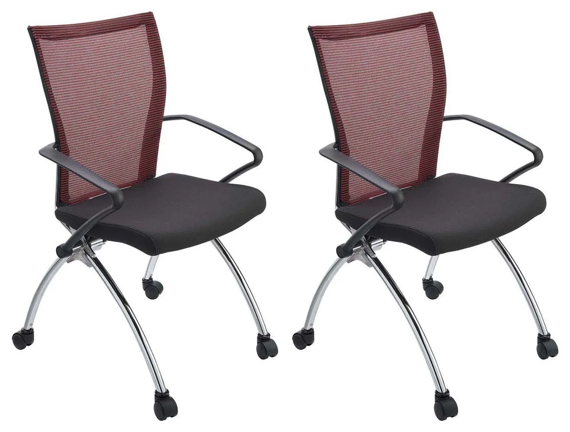 Office Nesting Chairs - 2 Pack