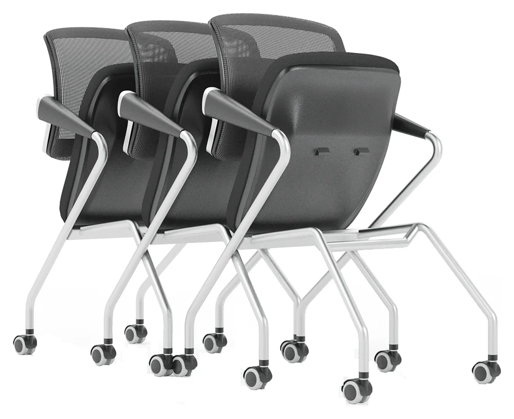 Nesting Chairs with Casters - 2 Pack