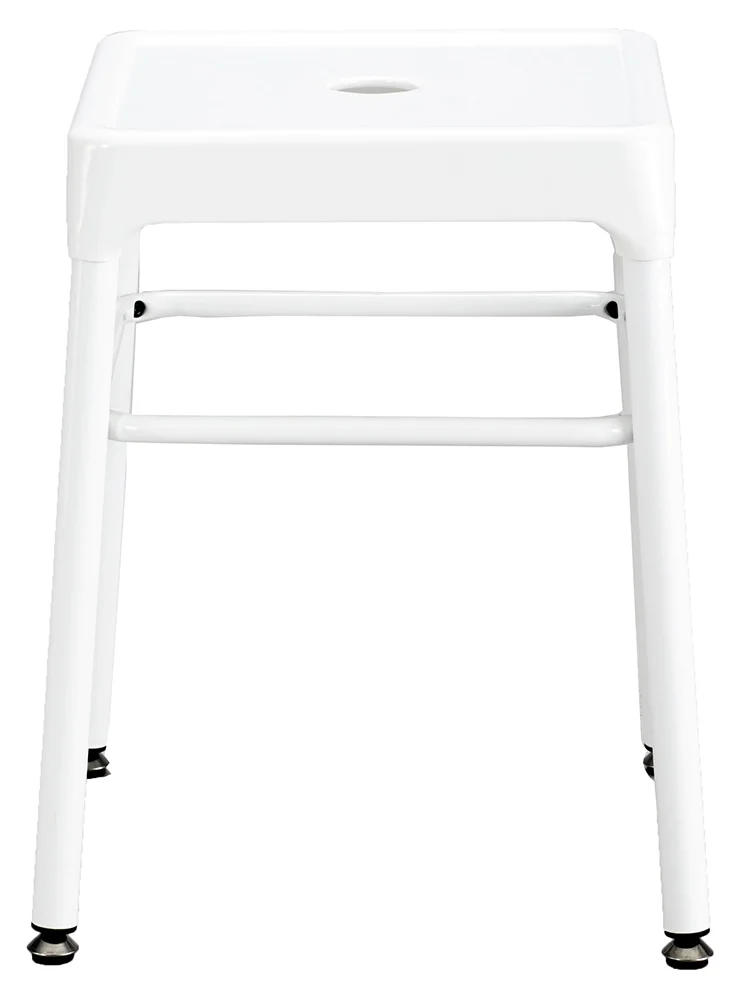 Small Backless Metal Stool
