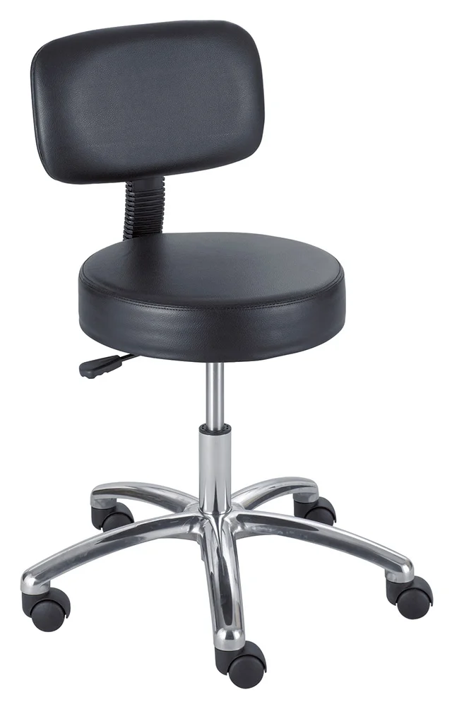 Lab Stool with Backrest