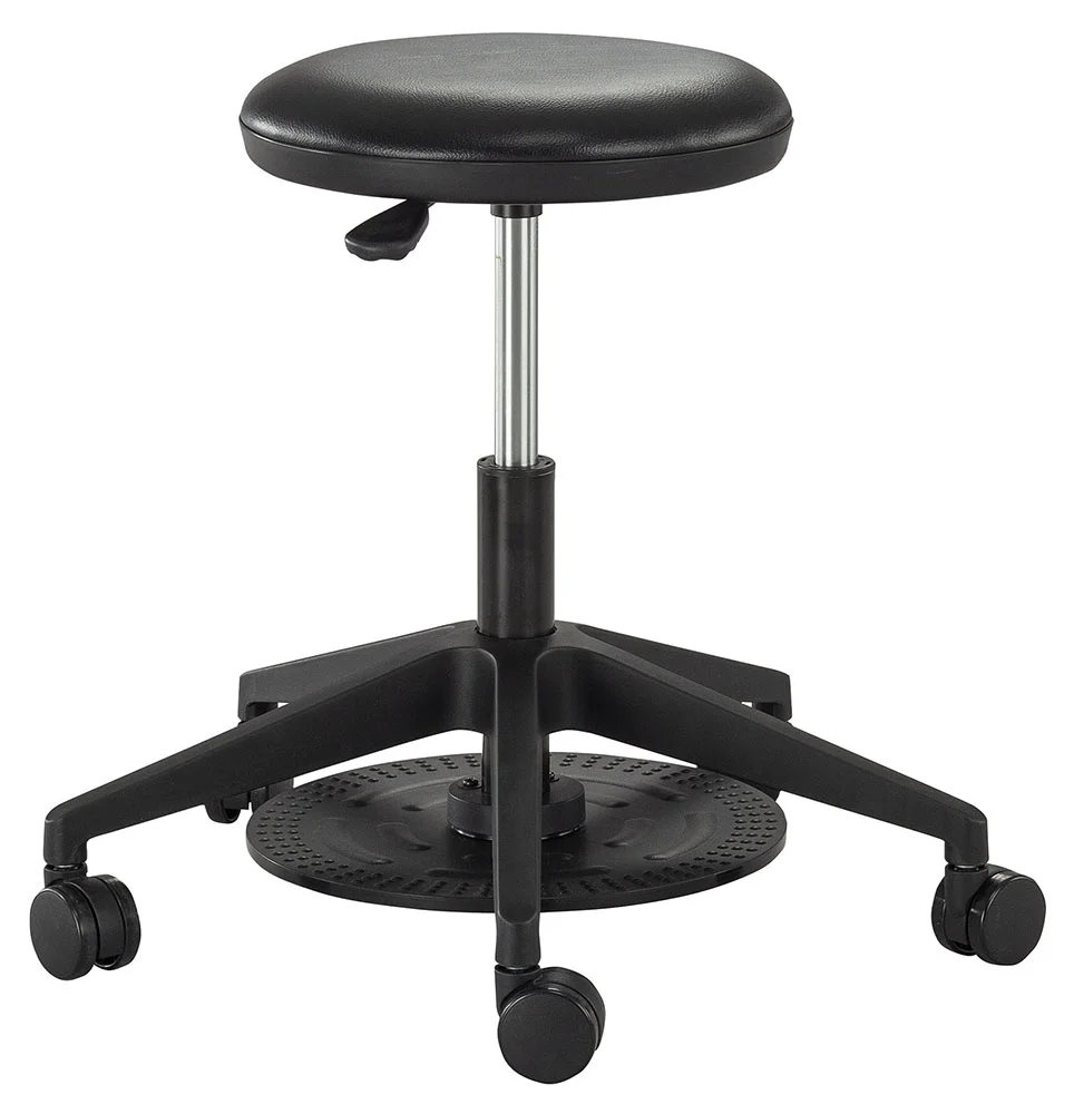 Lab Stool with Wheels