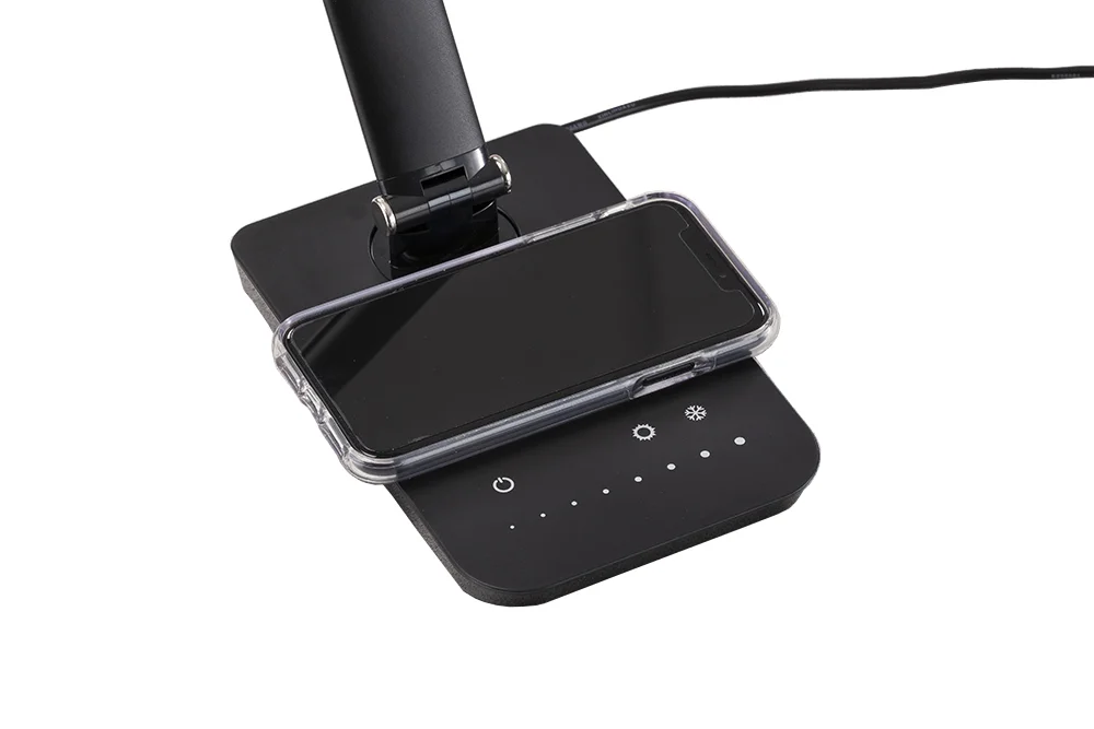 LED Desk Lamp with Wireless Charging