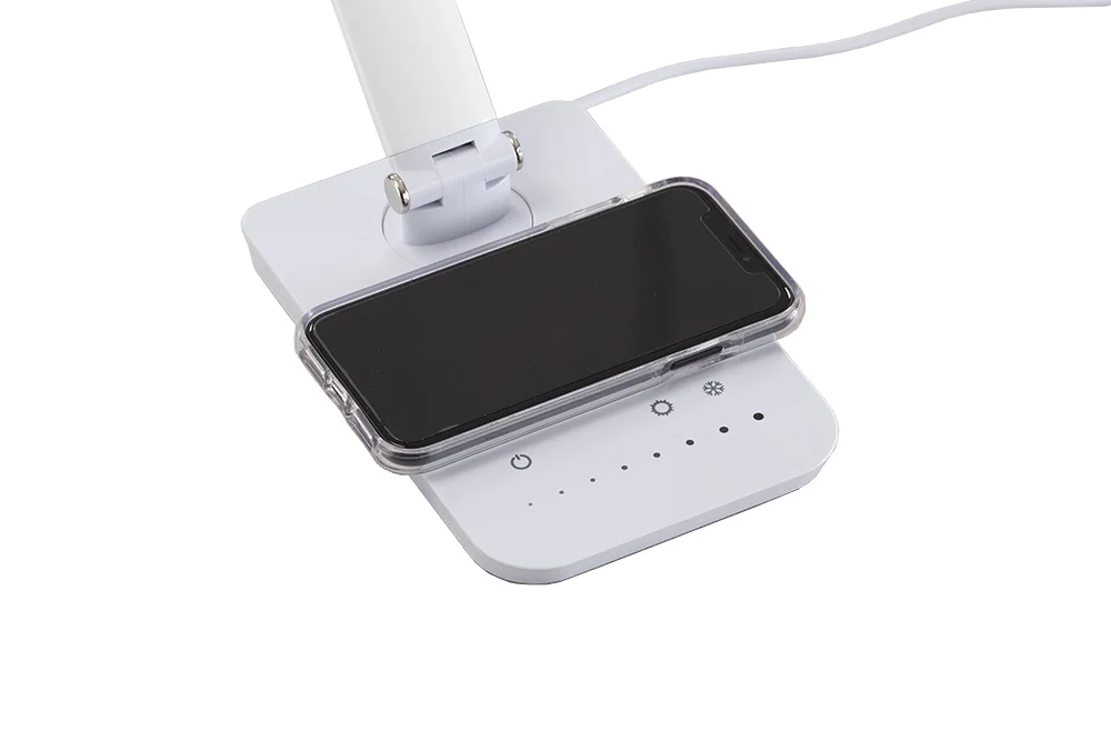 LED Desk Lamp with Wireless Charging