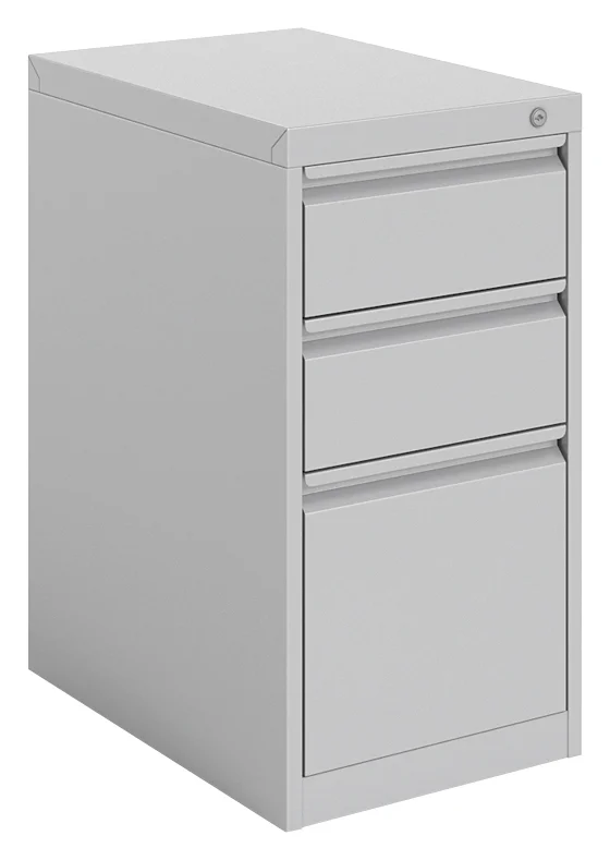 3 Drawer Metal Pedestal