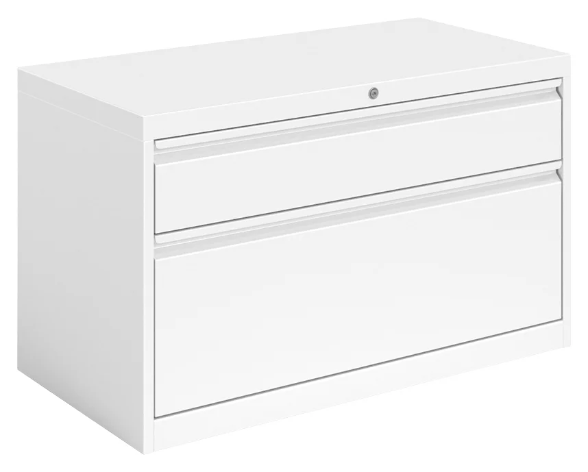 Lateral File with Utility Drawer