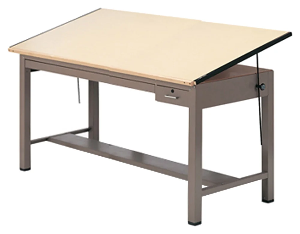 Drafting Table with Drawers