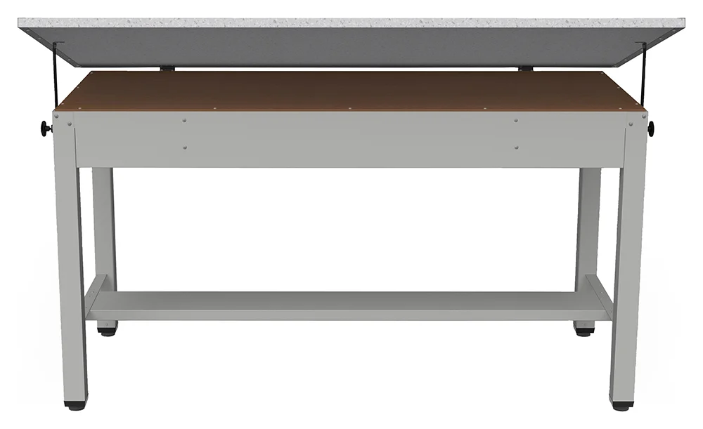 Big Drafting Table with Drawers