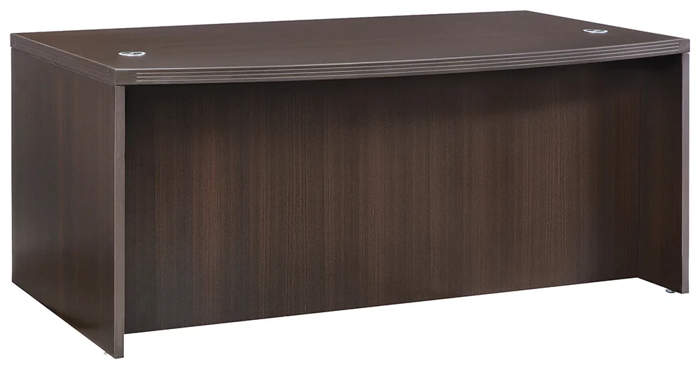 Bow Front Desk Shell