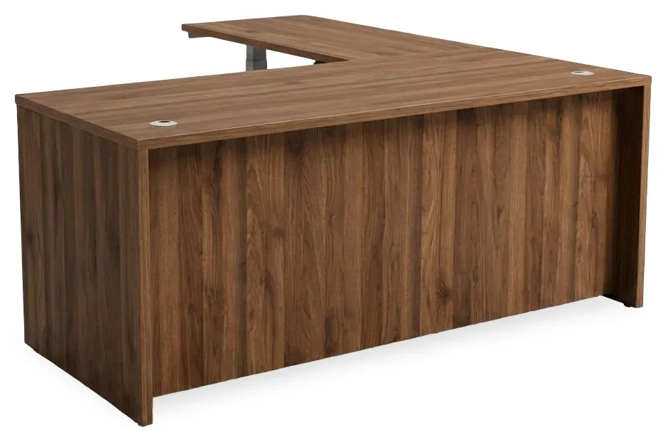 L Shaped Sit Stand Desk