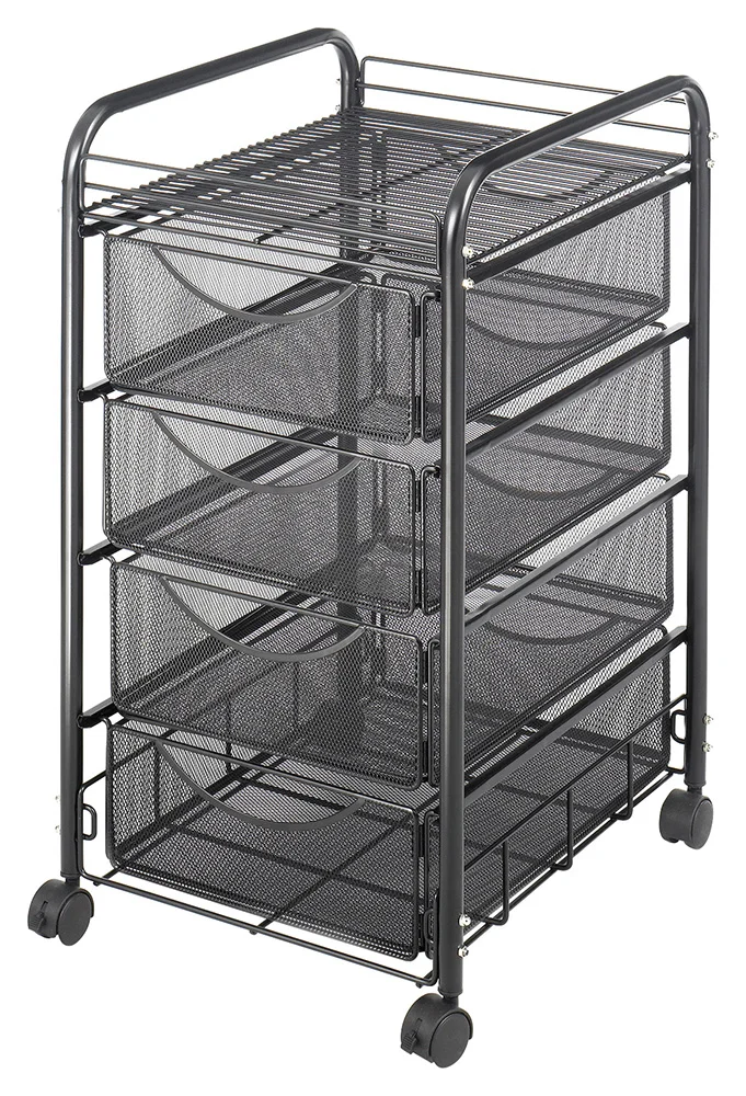 4 Drawer Rolling Cart